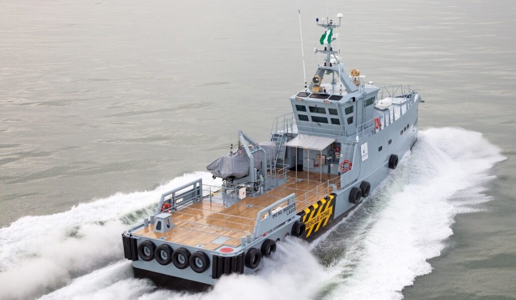 Homeland takes delivery of Fourth 3307 Patrol Vessel