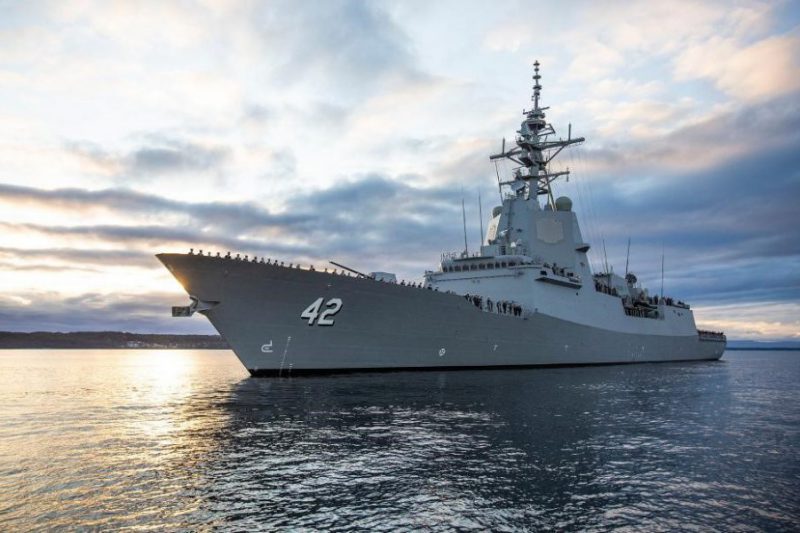 GE Gas turbines powering Australian Navy vessel