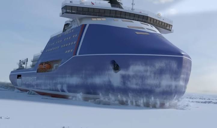 Russia's Zvezda Shipbuilding Complex has cut first steel for the Leader project's flagship nuclear icebreaker Russia, said to be the world's most powerful.