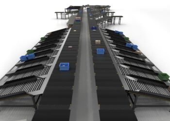 Interroll presents new High-Performance Crossbelt Sorter